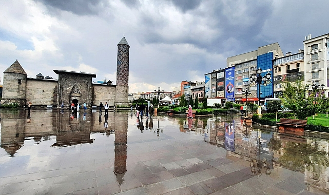 Erzurum için kuvvetli yağış uyarısı