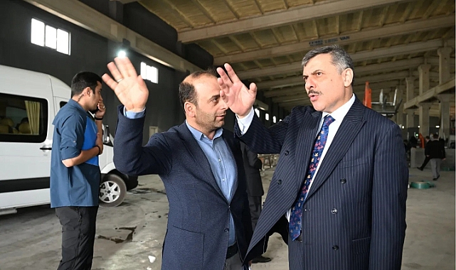 Erzurum Valisi Mustafa Çiftçi, milletvekilleriyle 2. OSB'de incelemelerde bulundu