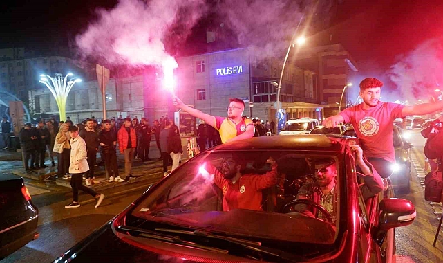 Erzurum'da Galatasaray coşkusu