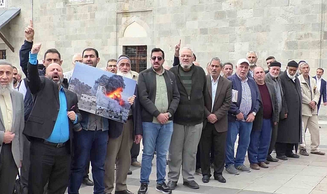 Erzurum'dan İsrail'e tepki