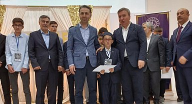 Erzurumlu minik hafız bölge birincisi oldu