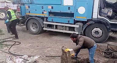 ESKİ ekipleri tıkanan kanallar için seferber oldu