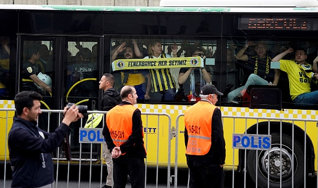 Fenerbahçe taraftarı, RAMS Park’a ulaştı