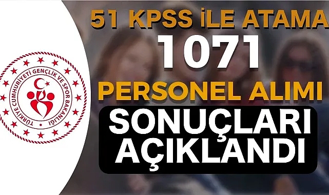 Gençlik Spor Bakanlığı 1071 İşçi Alımı! GSB Personel Alımı İstenen Belgeler