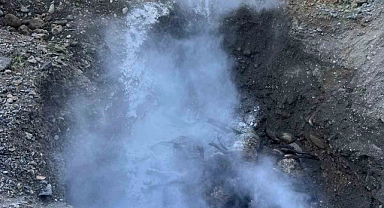 Hakkari'de kazada telef olan hayvanlar gömüldü