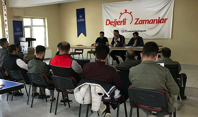 Hamur’da Kurumlar Arası Futbol Turnuvası Fikstür Çekimi yapıldı