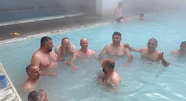 (Videolu Haber) Havalar ısındı, Diyadin Kaplıcalar sezonu açıldı