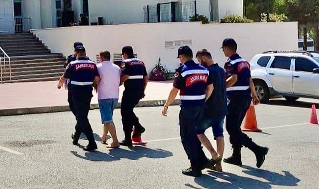 Jandarmanın operasyonuyla yakalandılar