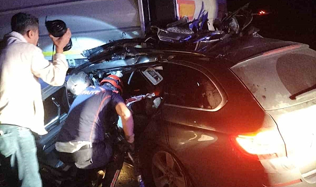 Kahramanmaraş’ta trafik kazası: 1 ölü