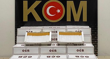 Kars Emniyet Müdürlüğü 50 bin boş makaron ele geçirdi