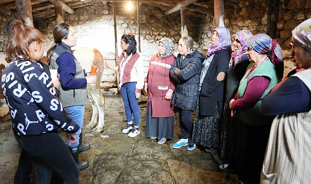 Kars'ta kadın çiftçilere eğitim verildi