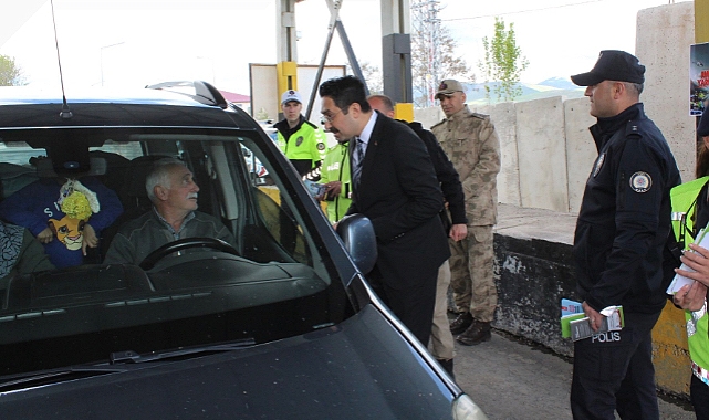 Kaymakam Yıldırım Trafik Denetimlerine Katıldı