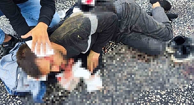 Malatya'da trafik kazası; otomobil takla attı 2 yaralı