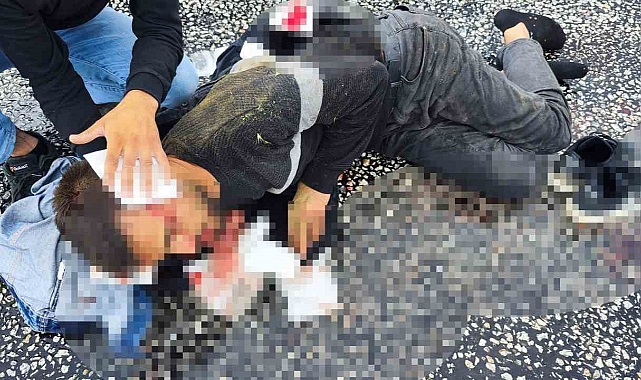Malatya'da trafik kazası; otomobil takla attı 2 yaralı