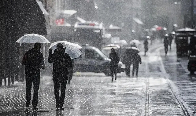 Meteoroloji'den gök gürültülü sağanak uyarısı