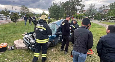 Meydana Gelen Trafik Kazasında 1 Kişi Yaralandı