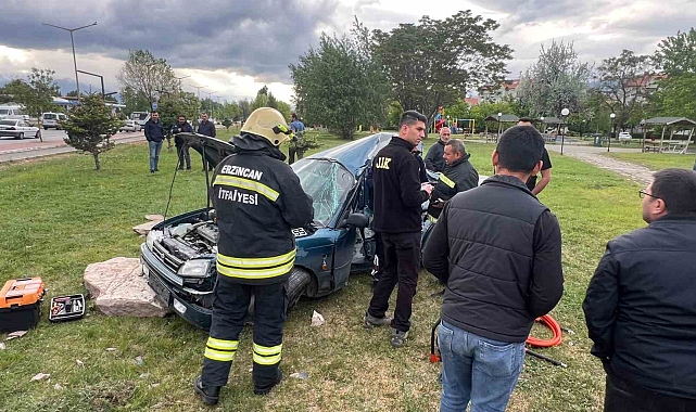 Meydana Gelen Trafik Kazasında 1 Kişi Yaralandı