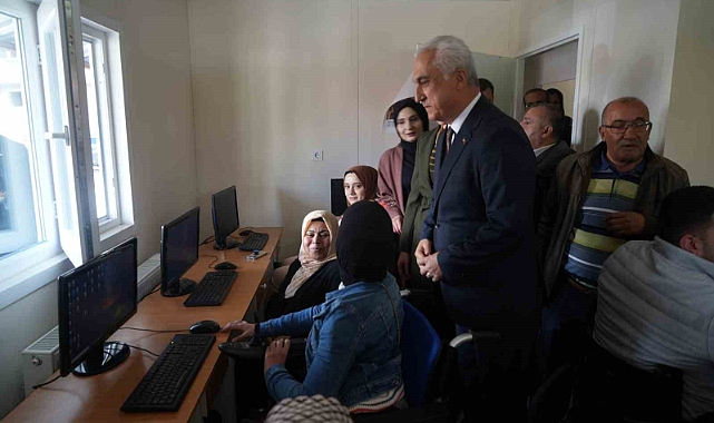 Muş'ta engelliler engelliler yararına kurs açılışı yapıldı