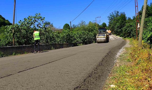 Ordu’da ulaşım yatırımları devam ediyor