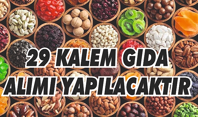 Patnos Açık Ceza İnfaz Kurumu Gıda Ürünleri Alacaktır