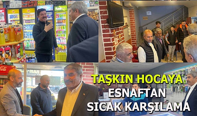 Patnos Belediye Başkanı Abdulhalik Taşkın Esnaf Ziyareti Gerçekleştirdi