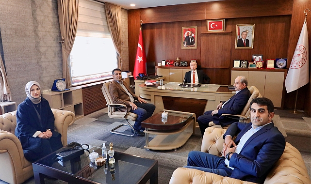 Patnos Haber Gazetesi'nden Müdür Kökrek'e Ziyaret