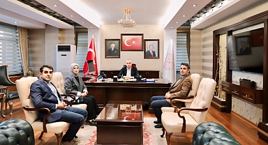 Patnos Haber Gazetesi'nden Vali Mustafa Koç'a Ziyaret