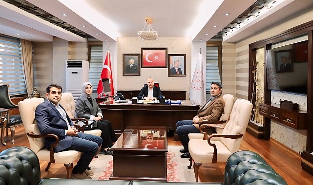 Patnos Haber Gazetesi'nden Vali Mustafa Koç'a Ziyaret