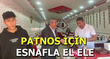 PATNOS İÇİN ESNAFLA EL ELE