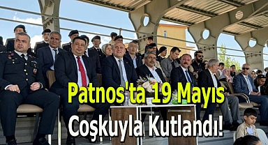 Patnos'ta 19 Mayıs Coşkuyla Kutlandı!