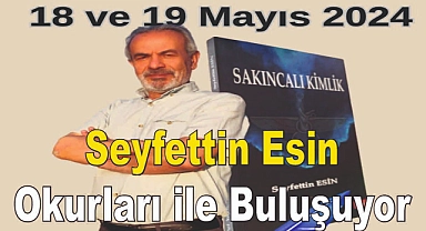 Patnoslu Yazar Seyfettin Esin Okurları ile Buluşuyor