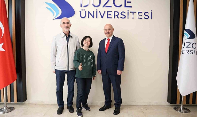 Rektör üniversite mensuplarıyla buluştu