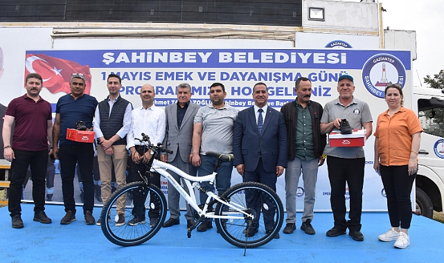 Şahinbey Belediyesi 1 Mayıs’ı coşkuyla kutladı