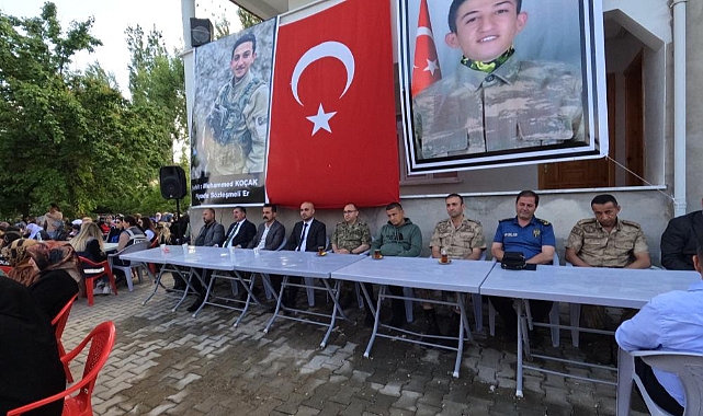 Şehit Muhammet Koçak için mevlit programı düzenlendi