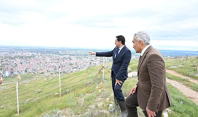 Malatya'da Şehrin En Görkemli Seyir Tepesi Halkın Sunumuna Hazırlanıyor