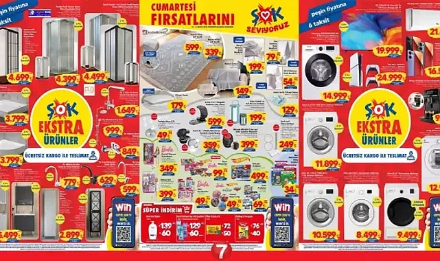 ŞOK Aktüel 18 Mayıs 2024 Kataloğu Yayınlandı! Sony Playstation 5, çamaşır makinesi ve Xiaomi Redmi Note 13 Pro