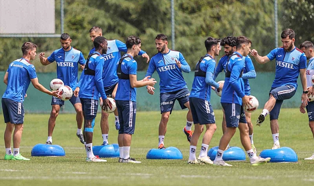 Trabzonspor, Beşiktaş maçı hazırlıklarına başladı