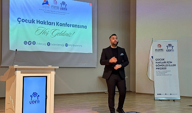 UDER AİÇÜ’de Çocuk Hakları Konferansı Gerçekleştirdi