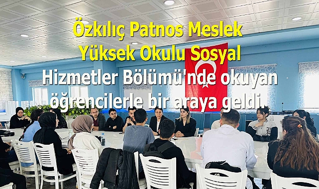 Vakıf Müdürü Hacer Özkılıç, Ağrı İbrahim Çeçen Üniversitesi Patnos Meslek Yüksek Okulu'nda Öğrencilerle Buluştu