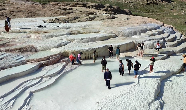 Van Başkale Pamukkale'yi Aratmıyor