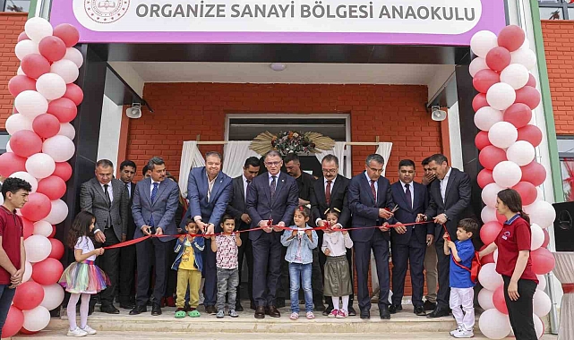Van'da 8 sınıflı anaokulunun açılışı yapıldı