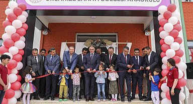 Van'da 8 sınıflı anaokulunun açılışı yapıldı