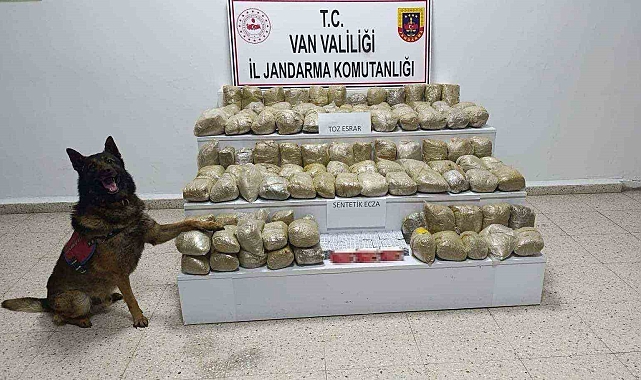 Van'da Uyuşturucu Elegeçirildi