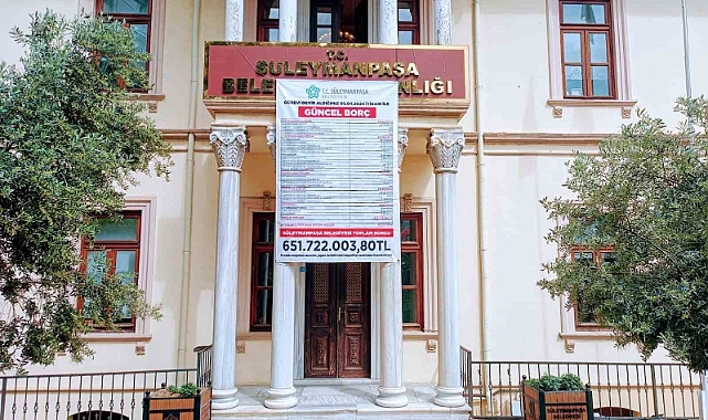 Yeni başkan belediyenin borçlarını açıkladı