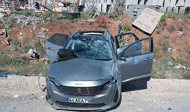 1 Kazada Malatya'da: 2 ölü, 5 yaralı
