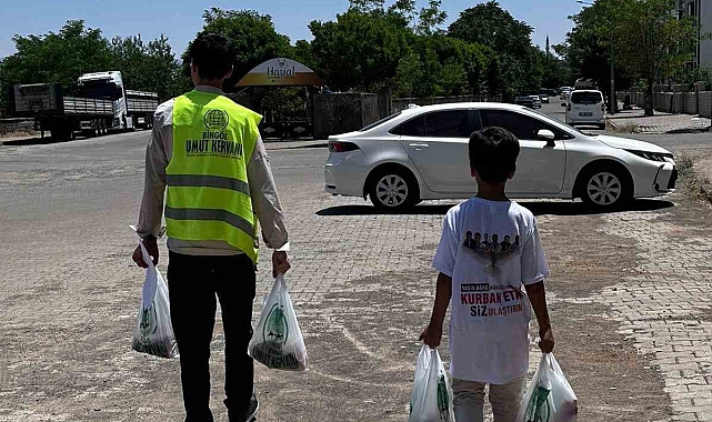 2 bin aileye kurban eti dağıtıldı