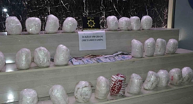 26 kilo metanfetamin Bitlis'te ele geçirildi