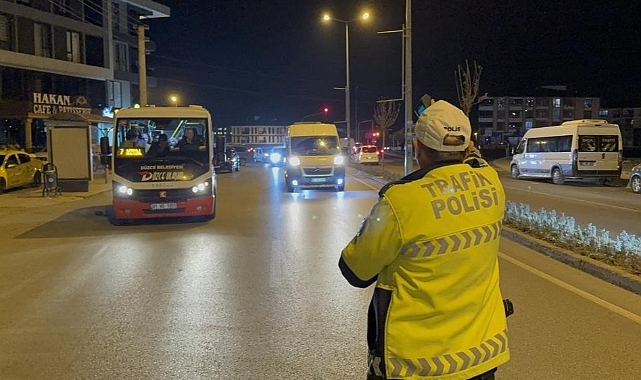 3 bin 129 araç sürücüsüne cezai işlem uygulandı