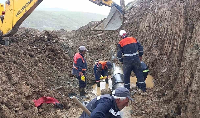 3 bin 500 rakımdaki su arızası giderildi