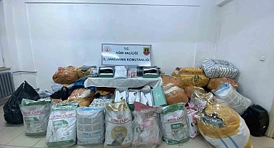 638 bin TL değerinde gümrük kaçağı malzeme ele geçirildi